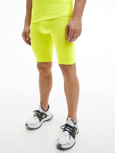Calvin Klein Ruhák HU693149 | Calvin Klein Base Layer Cyclist Férfi Harisnyanadrág Szürke